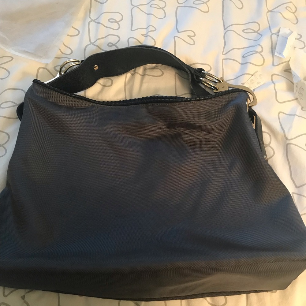JPK Paris 75 Nylon Hobo Bucket Bag